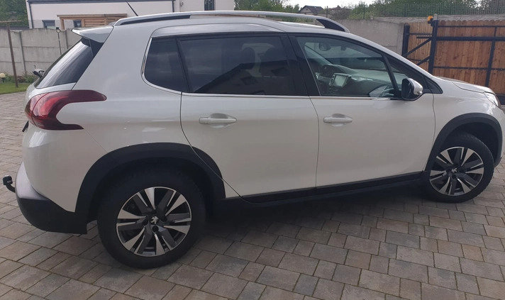 Peugeot 2008 cena 74600 przebieg: 44267, rok produkcji 2019 z Warszawa małe 46